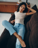 Straight-Leg Jeans "Elsa"