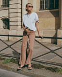 Pantalon straight relaxed "Évelyne"