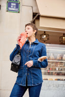 Veste longue "Doriane" - ANA & LUCY