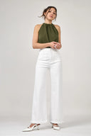 Pantalon straight relaxed "Évelyne"