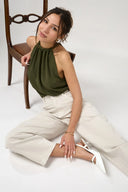 Jeans Barrel (Cropped) "Livia"