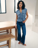 Wide Flare Jeans "Bianca"