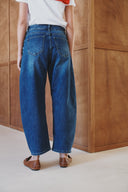 Jeans Barrel ( Cropped ) "Livia"