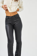 Pantalon Flare Enduit "Florence"