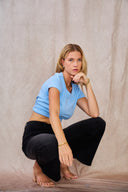 "Cathia" Wide Jeans