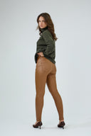 Pantalon Slim Enduit "Théophile"