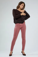 Pantalon slim rose vieux de la collection ANA & LUCY