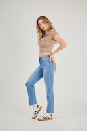 Jeans Straight-Leg "Elsa"
