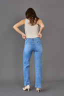"Solène" Wide-Leg Jeans
