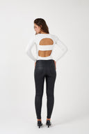 Pantalon Slim Enduit "Théophile"