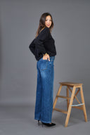 Jeans Wide Polaire "Naomie"