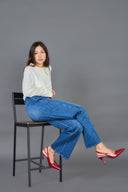 Weite Jeans „Audrey“
