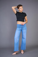 "Cathia" Wide Jeans
