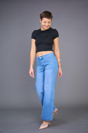 "Cathia" Wide Jeans