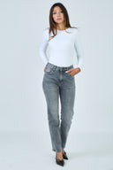 Jeans Straight-Leg "Elsa"