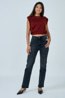 Jeans Straight-Leg "Elsa"