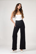 Pantalon straight relaxed "Évelyne"