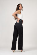 Pantalon straight relaxed "Évelyne"