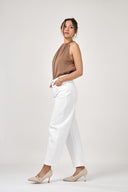 Jeans Barrel ( Cropped ) "Livia"