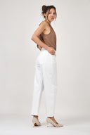 Jeans Barrel ( Cropped ) "Livia"