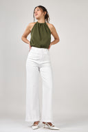 Pantalon straight relaxed "Évelyne"