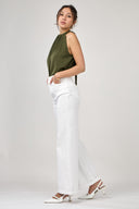Pantalon straight relaxed "Évelyne"