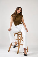 Wide Flare Jeans "Bianca"