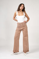 Pantalon straight relaxed "Évelyne"