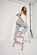 Jeans Barrel ( Cropped ) "Livia"