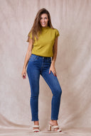 Jeans Straight-Leg "Zora"