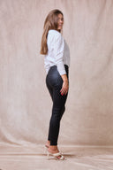 Pantalon Slim Enduit "Théophile"