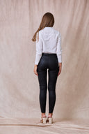 Pantalon Slim Enduit "Théophile"