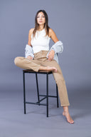 Pantalon Straight-Leg "Emma"