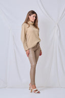 Pantalon Slim Enduit "Théophile"