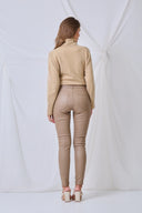 Pantalon Slim Enduit "Théophile"