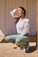 Pantalon flare "Valentine"