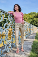 Pantalon Slim Enduit "Théophile"
