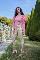 Pantalon Slim Enduit "Théophile"